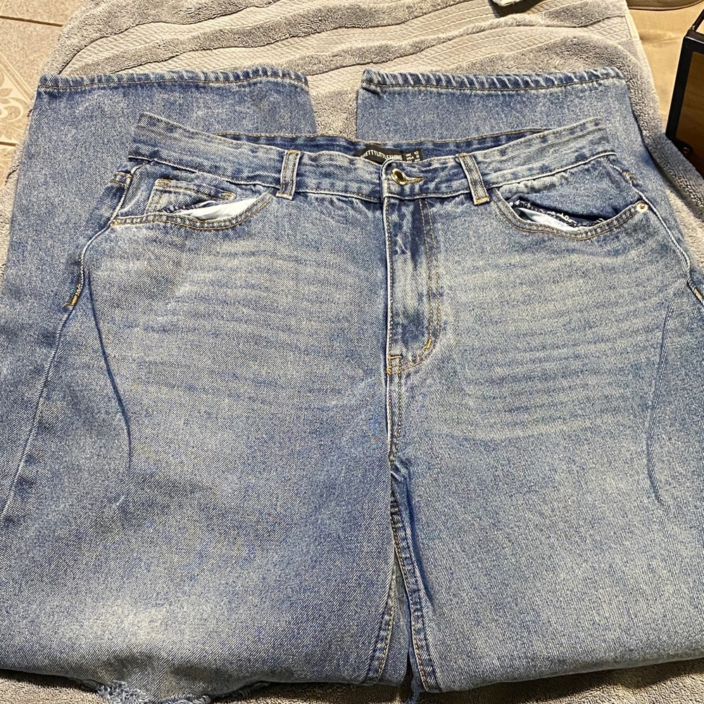 Women Classic Light Blue Denim Jeans